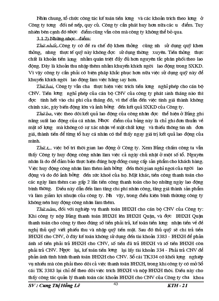 image for page Tổ chức kế toán tiền lương và các khoản trích theo lương tại Công ty TNHH Tấn Cường