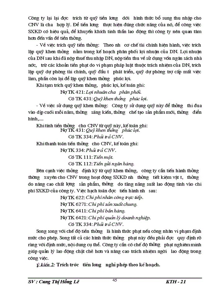 image for page Tổ chức kế toán tiền lương và các khoản trích theo lương tại Công ty TNHH Tấn Cường