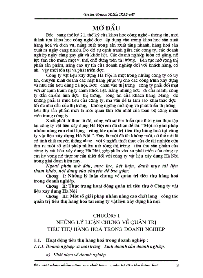 image for page Một số giải pháp nhằm nâng cao chất lượng công tác quản trị tiêu thụ hàng hoá tại công ty vật liệu xây dựng Hà Nội