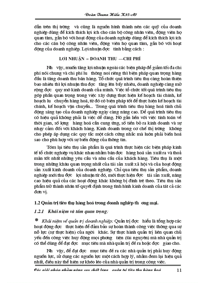 image for page Một số giải pháp nhằm nâng cao chất lượng công tác quản trị tiêu thụ hàng hoá tại công ty vật liệu xây dựng Hà Nội