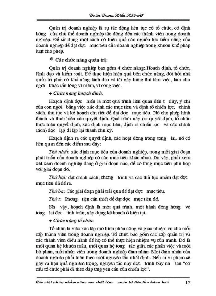 image for page Một số giải pháp nhằm nâng cao chất lượng công tác quản trị tiêu thụ hàng hoá tại công ty vật liệu xây dựng Hà Nội