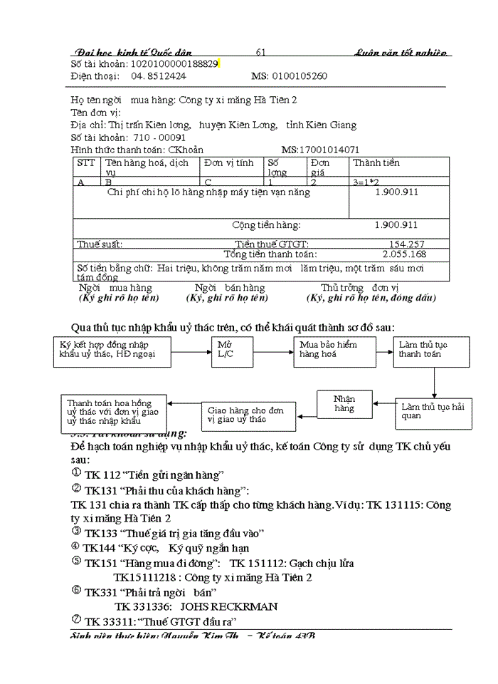 image for page Hoàn thiện kế toán lưu chuyển hàng hoá nhập khẩu tại Công ty Xuất nhập khẩu xi măng