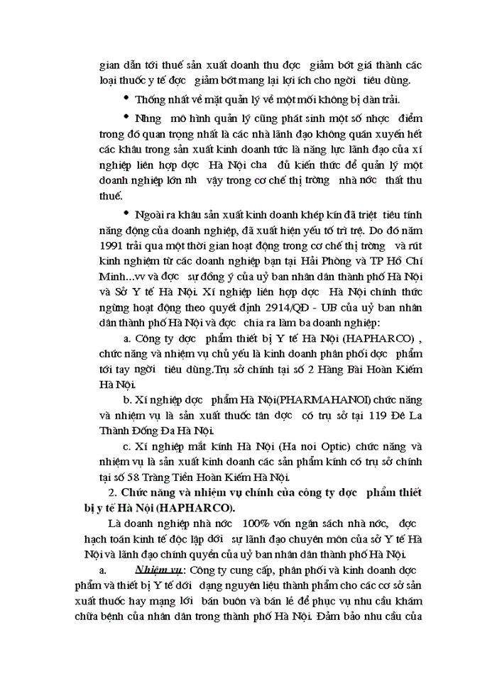 image for page Phương hướng và các biện pháp nâng cao hiệu quả sử dụng vốn tại công ty dược phẩm thiết bị y tế hà nội