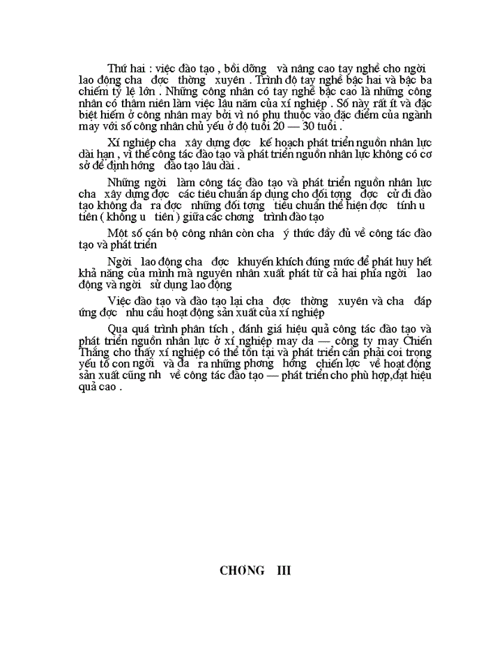image for page Một số biện pháp nâng cao hiệu quả công tác đào tạo và phát triển nguồn nhân lực ở xí nghiệp may da – công ty may chiến thắng