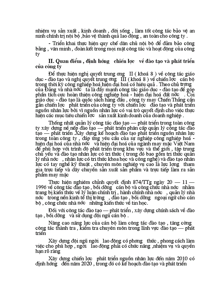 image for page Một số biện pháp nâng cao hiệu quả công tác đào tạo và phát triển nguồn nhân lực ở xí nghiệp may da – công ty may chiến thắng