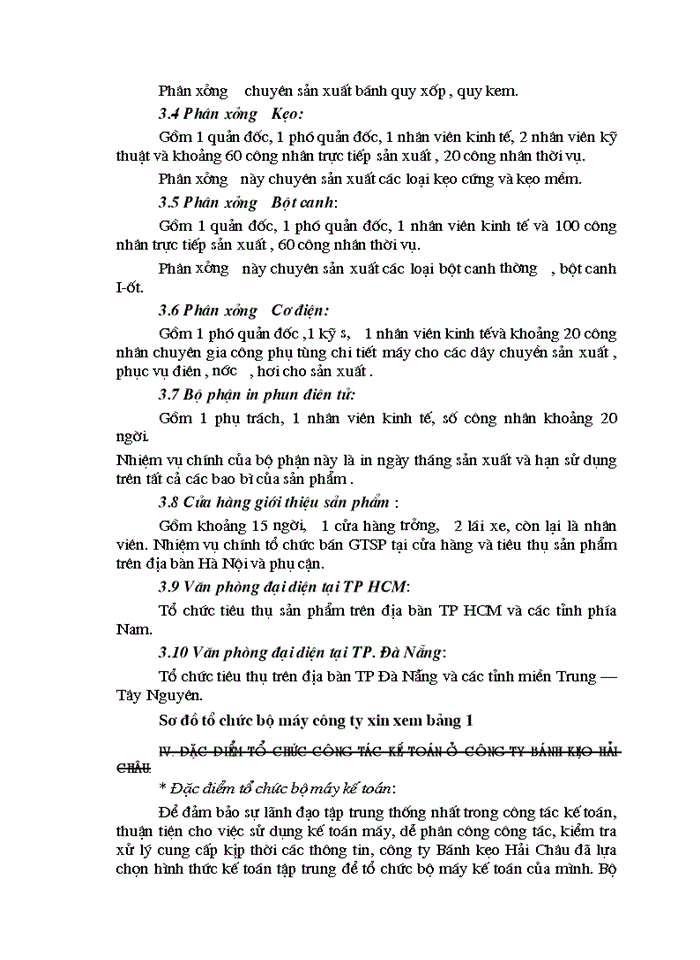 image for page Tổng hợp về công tác kế toán tại Công ty bánh kẹo Hải Châu