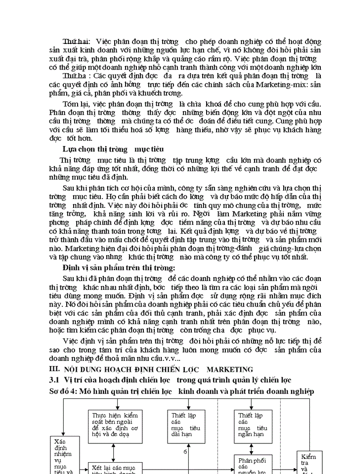 image for page Hoàn thiện công tác hoạch định chiến lược Marketing - Mix.