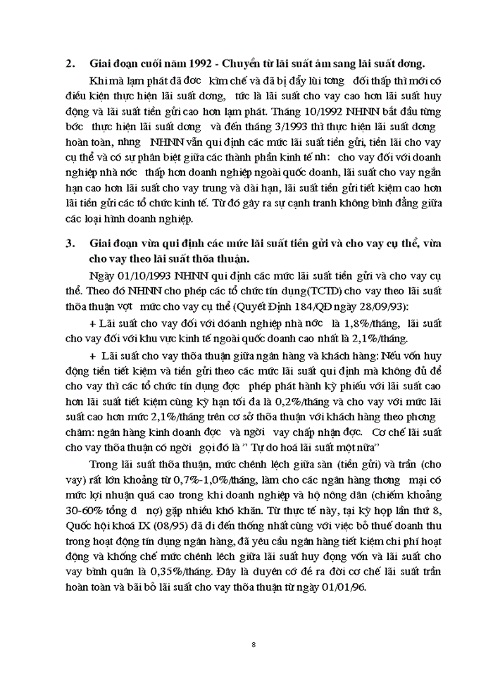 image for page Cơ sở xác định và định hướng điều hành lãi suất cơ bản.