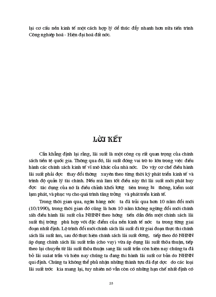 image for page Cơ sở xác định và định hướng điều hành lãi suất cơ bản.