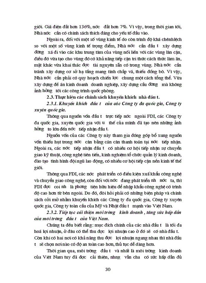 image for page Một số giải pháp nhằm thu hút nguồn vốn đầu tư trực tiếp nước ngoài