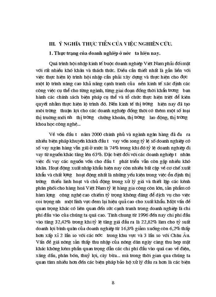 image for page Ý nghĩa  và vai trò của nó trong việc huy động vốn ở các doanh nghiệp  trong nền kinh tế thị trường định hướng  XHCN ở Việt Nam hiện nay