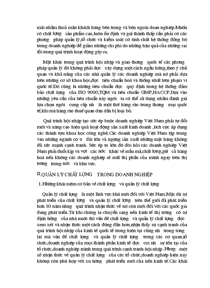 image for page Quản trị chất lượng –Nhân tố nâng cao khả năng cạnh tranh của hàng hoá Việt Nam khi tham gia AFTA-WTO