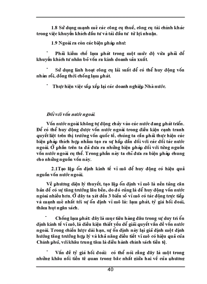 image for page Huy động các nguồn vốn trong nền kinh tế thị trường ở Việt Nam