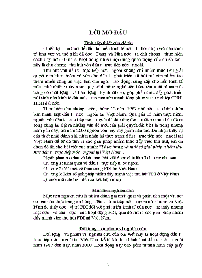 image for page Thực trạng và một số giải pháp nhằm thu hút đầu tư trực tiếp nước ngoài tại Việt Nam