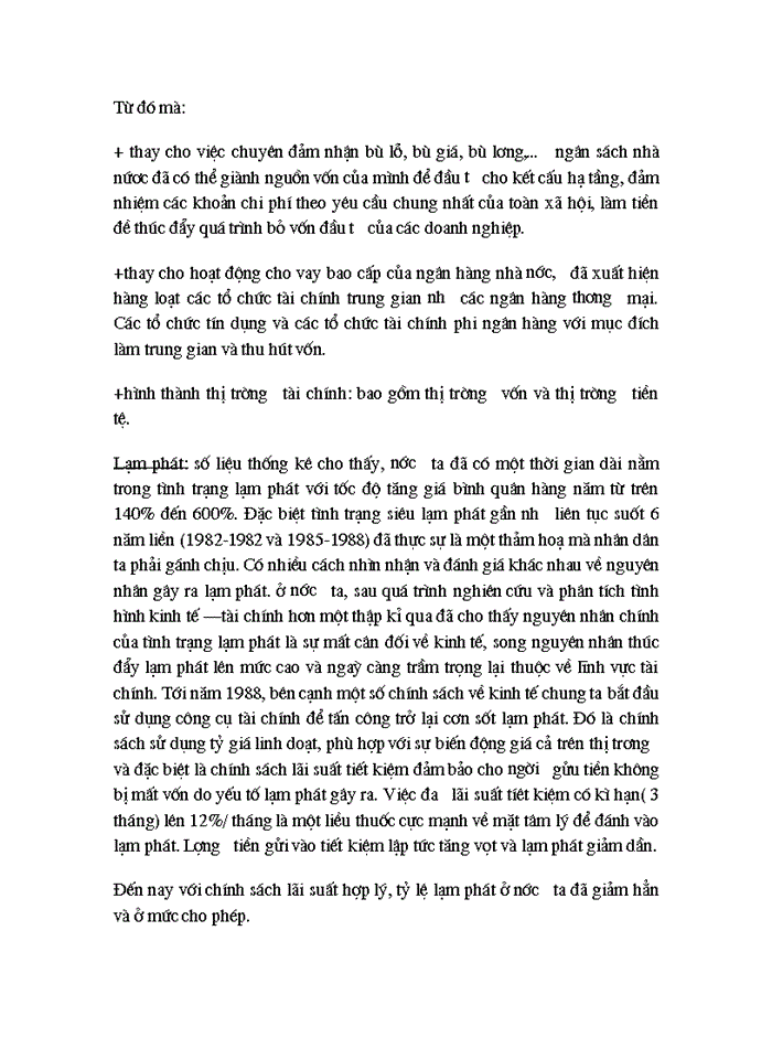 image for page Vai trò của tài chính trong nền kinh tế thị trường ở việt nam trong giai đoạn đổi mới đến nay