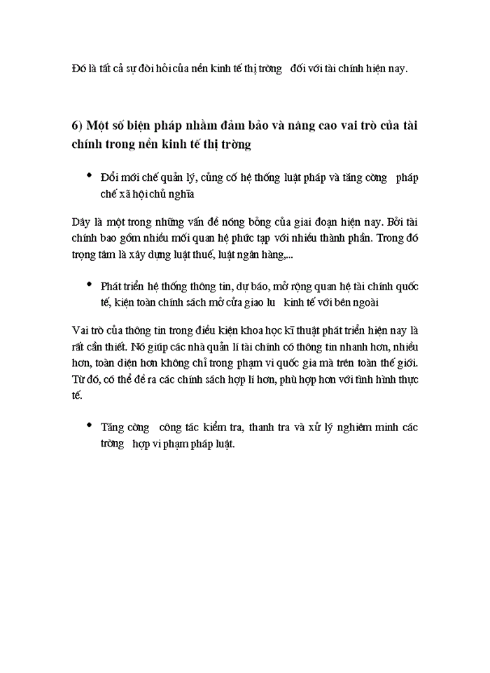 image for page Vai trò của tài chính trong nền kinh tế thị trường ở việt nam trong giai đoạn đổi mới đến nay