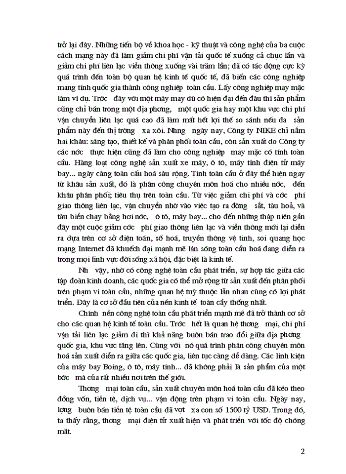 image for page Một số vấn đề lý luận về hội nhập kinh tế quốc tế