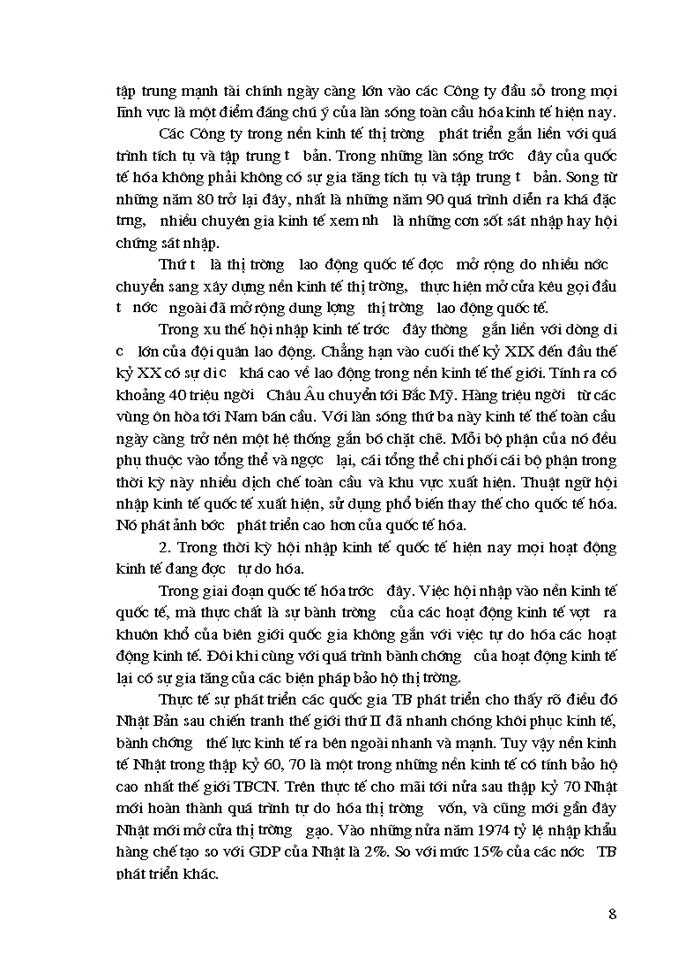 image for page Một số vấn đề lý luận về hội nhập kinh tế quốc tế