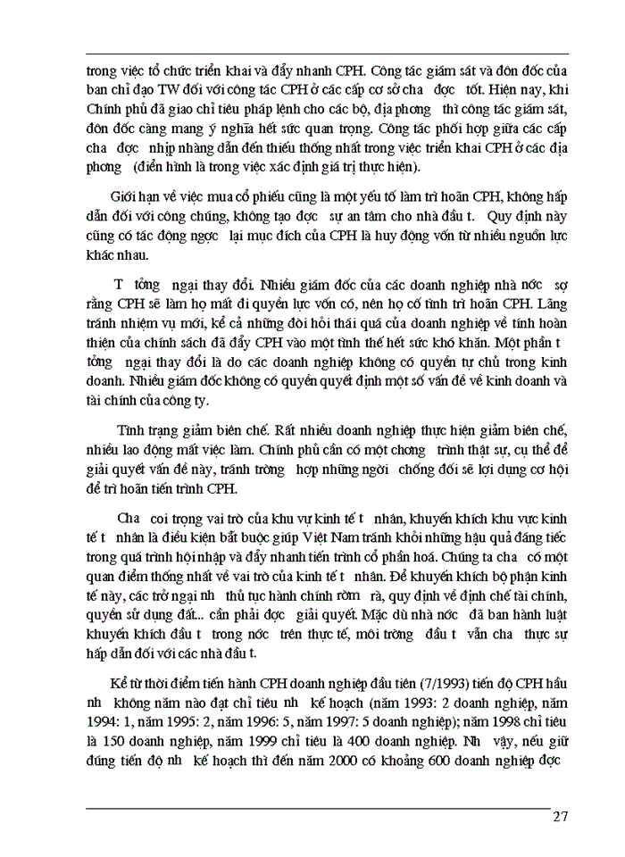 image for page Một số giải pháp nhằm nâng cao hiệu quả quá trình cổ phần hoá doanh nghiệp Nhà nước
