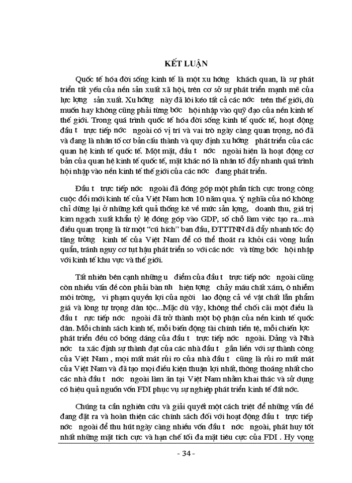 image for page Giải pháp huy động và sử dụng hiệu quả vốn FDI đáp ứng yêu cầu phát triển của nền kinh tế