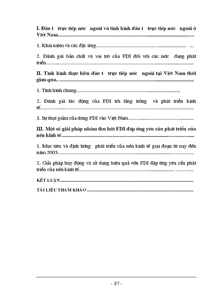 image for page Giải pháp huy động và sử dụng hiệu quả vốn FDI đáp ứng yêu cầu phát triển của nền kinh tế