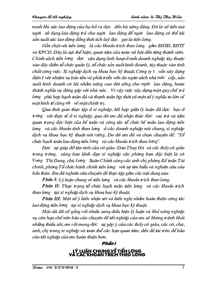 image for page Tổ chức hạch toán lao động tiền lương và các khoản trích theo lương