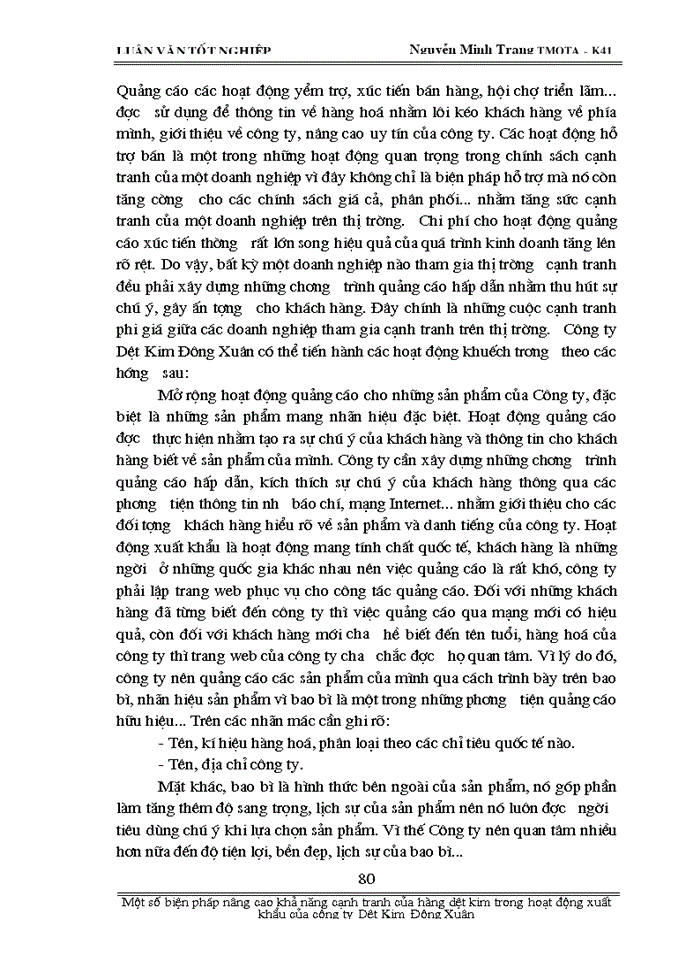image for page Một số biện pháp nâng cao khả năng cạnh tranh hàng dệt kim trong hoạt động xuất khẩu của công ty Dệt Kim Đông Xuân