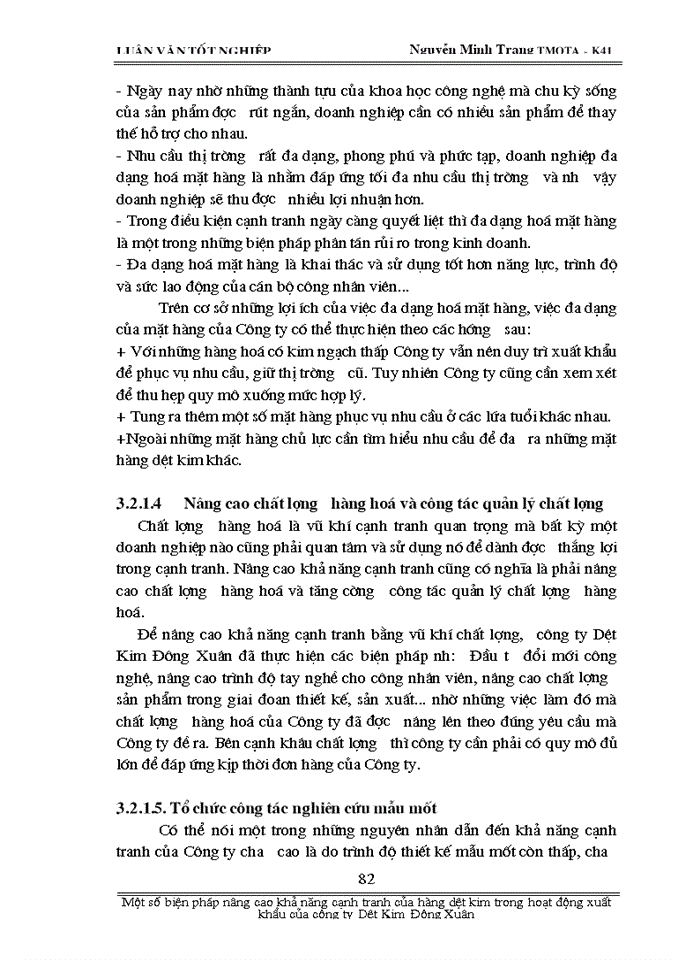 image for page Một số biện pháp nâng cao khả năng cạnh tranh hàng dệt kim trong hoạt động xuất khẩu của công ty Dệt Kim Đông Xuân