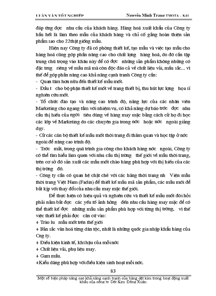 image for page Một số biện pháp nâng cao khả năng cạnh tranh hàng dệt kim trong hoạt động xuất khẩu của công ty Dệt Kim Đông Xuân