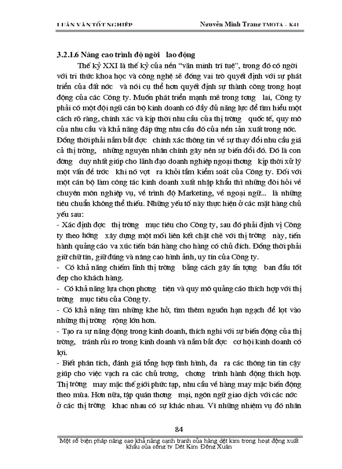 image for page Một số biện pháp nâng cao khả năng cạnh tranh hàng dệt kim trong hoạt động xuất khẩu của công ty Dệt Kim Đông Xuân