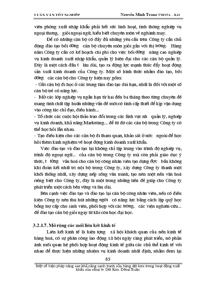 image for page Một số biện pháp nâng cao khả năng cạnh tranh hàng dệt kim trong hoạt động xuất khẩu của công ty Dệt Kim Đông Xuân