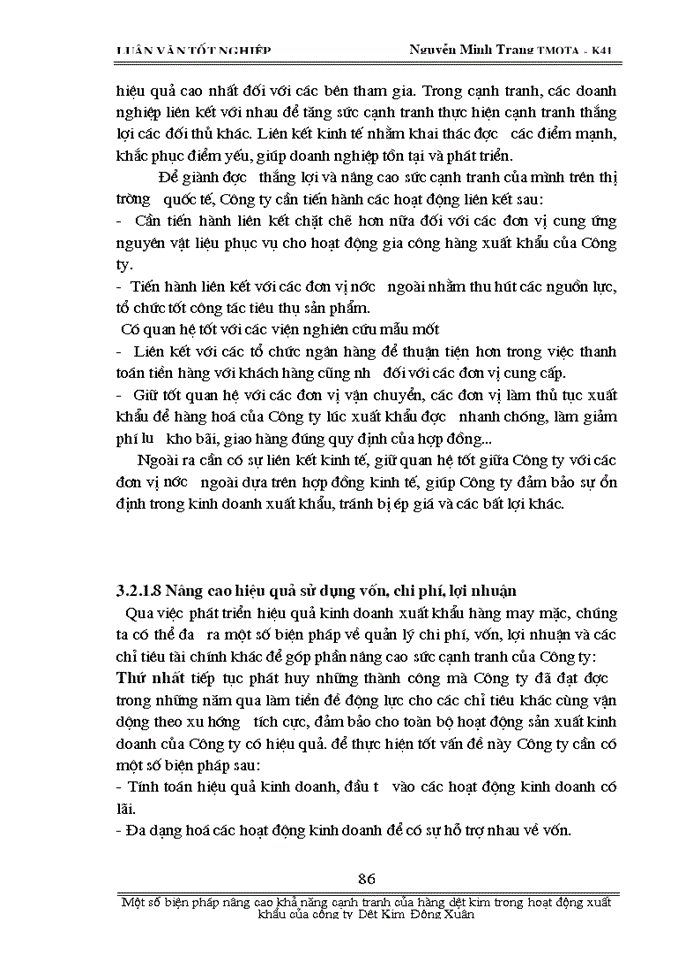 image for page Một số biện pháp nâng cao khả năng cạnh tranh hàng dệt kim trong hoạt động xuất khẩu của công ty Dệt Kim Đông Xuân