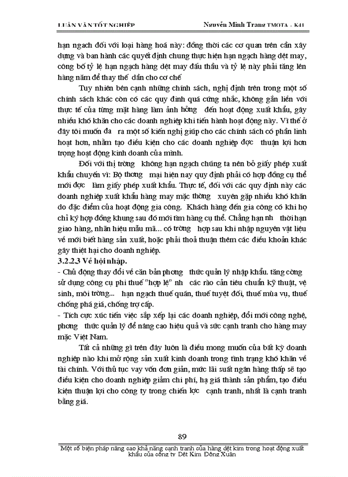 image for page Một số biện pháp nâng cao khả năng cạnh tranh hàng dệt kim trong hoạt động xuất khẩu của công ty Dệt Kim Đông Xuân