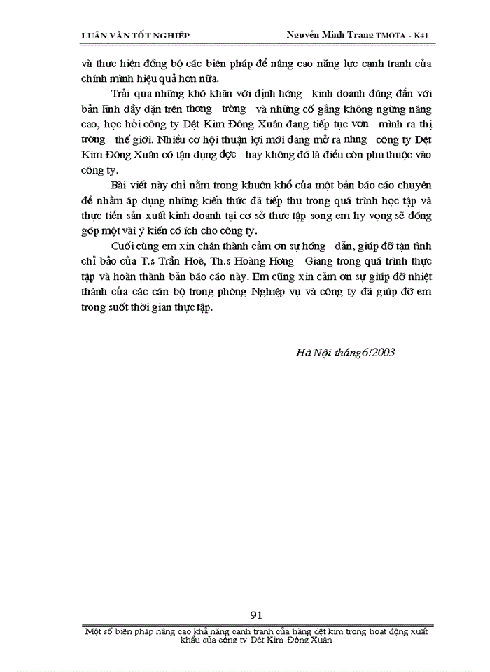 image for page Một số biện pháp nâng cao khả năng cạnh tranh hàng dệt kim trong hoạt động xuất khẩu của công ty Dệt Kim Đông Xuân