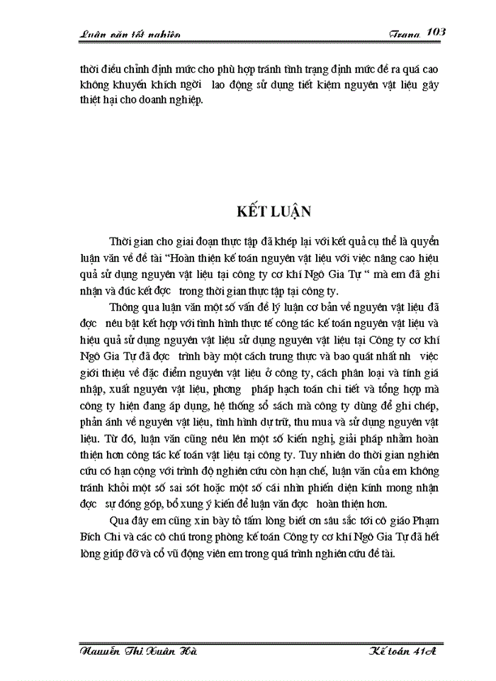 image for page Hoàn thiện kế toán nguyên vật liệu với việc nâng cao hiệu quả sử dụng nguyên vật liệu tại công ty cơ khí Ngô Gia Tự