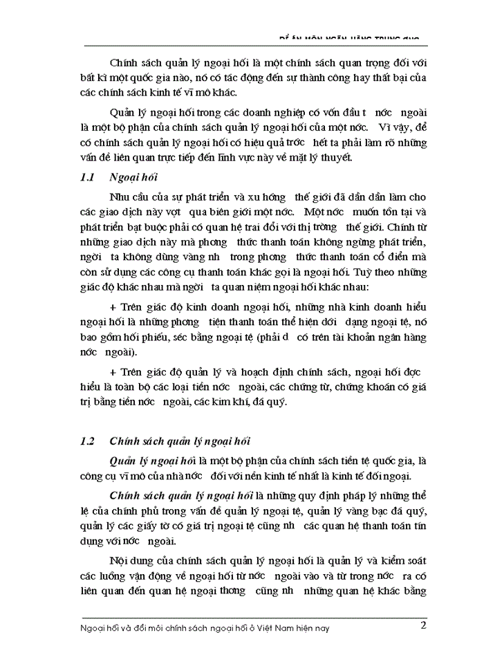 image for page Ngoại hối và đổi mới chính sách ngoại hối ở Việt Nam hiện nay