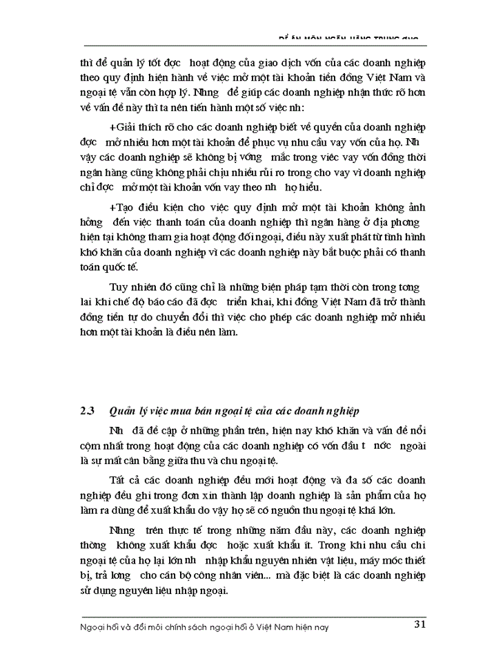 image for page Ngoại hối và đổi mới chính sách ngoại hối ở Việt Nam hiện nay