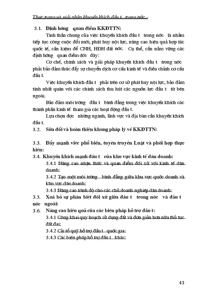 image for page Thực trạng và giải pháp khuyến khích đầu tư trong nước.