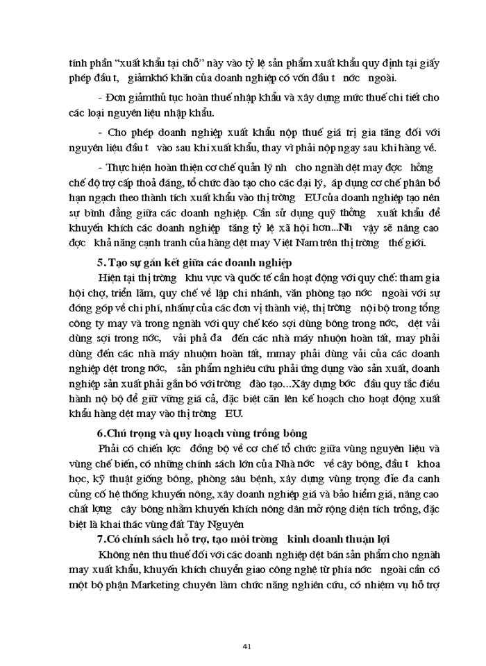 image for page Các giải pháp nhằm đẩy mạnh hoạt động xuất khẩu hàng dệt may Việt Nam sang thị trường EU