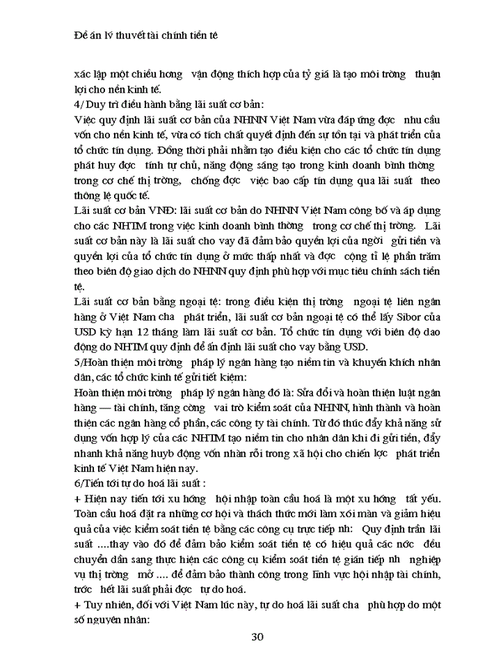 image for page Một số giải pháp nhằm đổi mới chính sách lãi suất trong mục tiêu phát triển kinh tế của Việt Nam trong giai đoạn hiện nay.