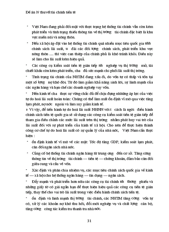 image for page Một số giải pháp nhằm đổi mới chính sách lãi suất trong mục tiêu phát triển kinh tế của Việt Nam trong giai đoạn hiện nay.