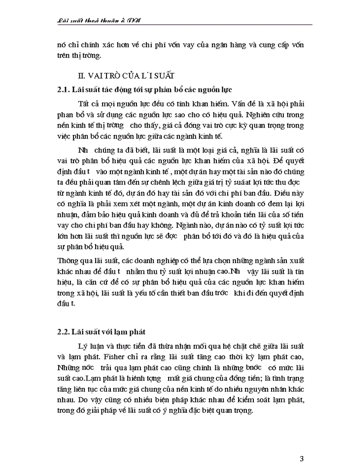image for page Quá trình tiến tới tự do hoá lãi suất ở nước ta và cơ chế lãi suất thoả thuận.