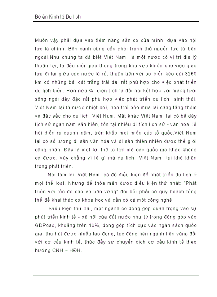 image for page Nghiên cứu mục tiêu, chiến lược phát triển Du lịch ở Việt nam đến năm 2010