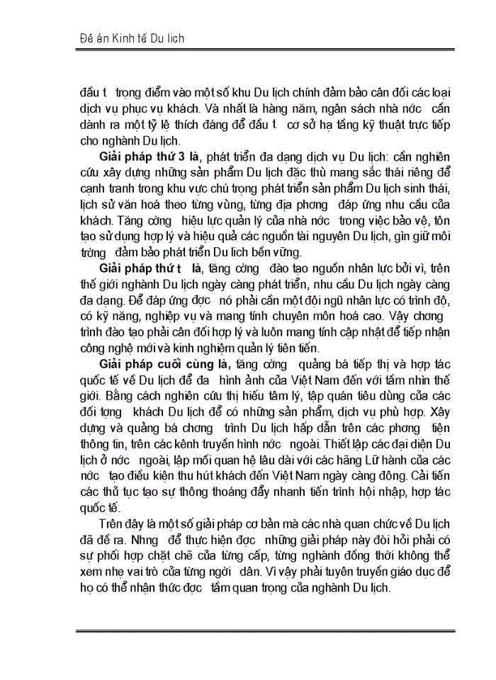 image for page Nghiên cứu mục tiêu, chiến lược phát triển Du lịch ở Việt nam đến năm 2010
