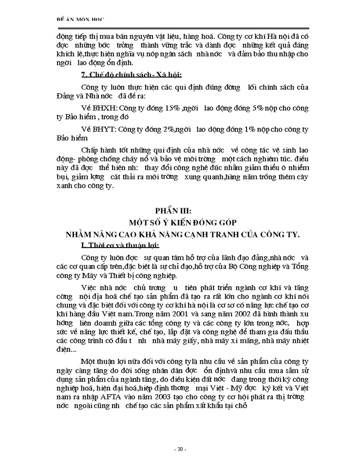 image for page Một số ý kiến nhằm nâng cao sức cạnh tranh của Công ty Cơ Khí Hà Nội