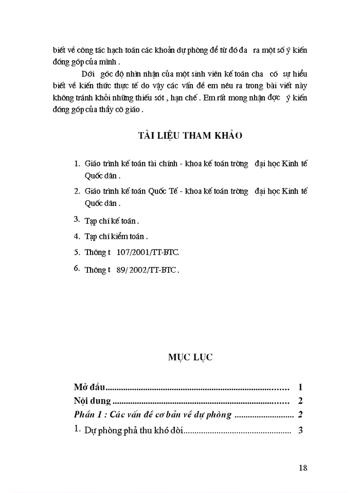 image for page Vấn đề hạch toán các khoản dự phòng trong các doanh nghiệp ở việt nam hiện nay