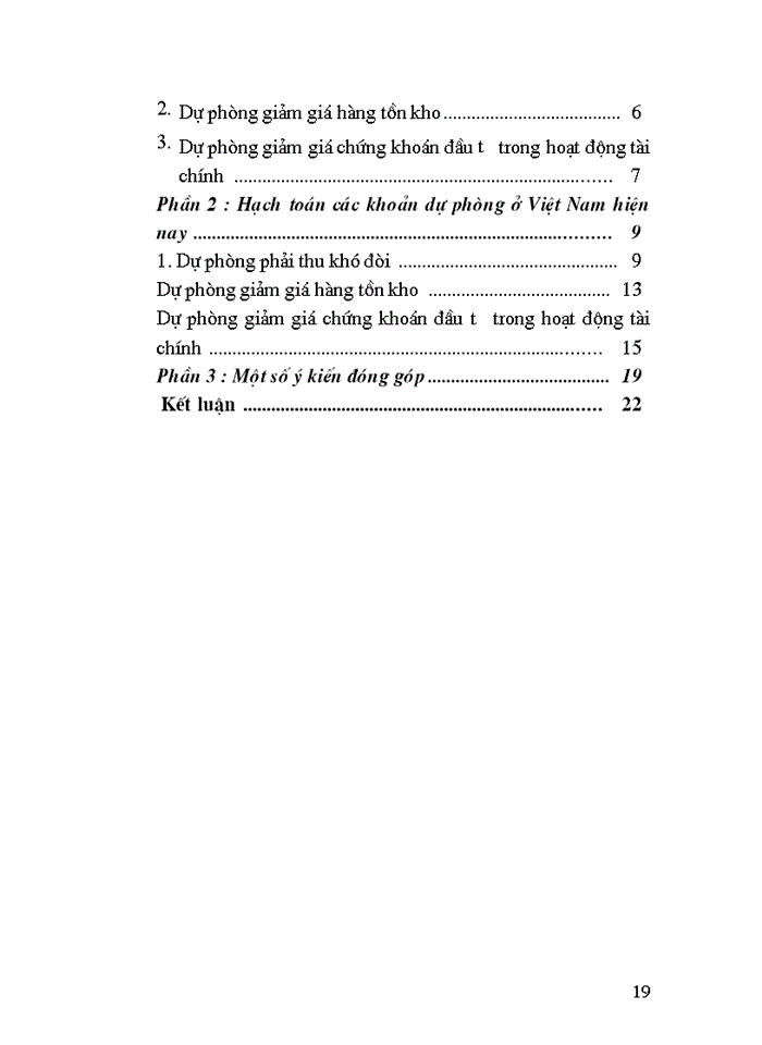 image for page Vấn đề hạch toán các khoản dự phòng trong các doanh nghiệp ở việt nam hiện nay