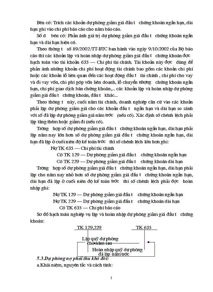 image for page Một số vấn đề xử lý các khoản dự phòng trong doanh nghiệp hiện nay