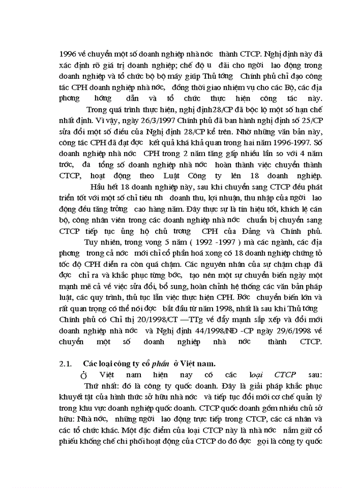 image for page CTCP và vai trò của nó trong phát triển kinh tế ở nước ta hiện nay