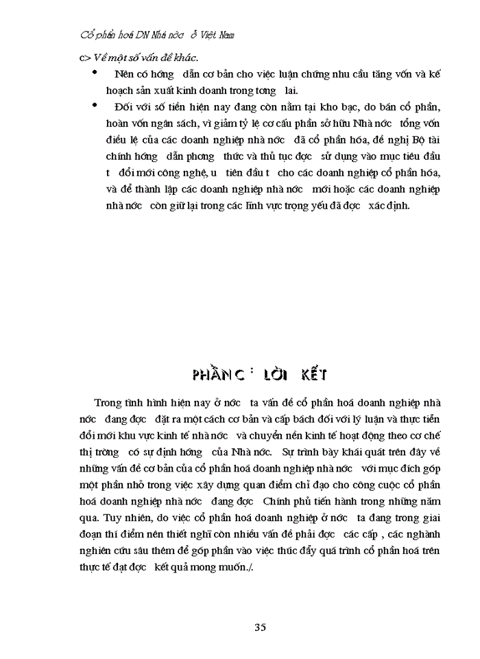image for page Quan điểm và giải pháp đẩy mạnh cổ phần hoá doanh nghiệp nhà nước